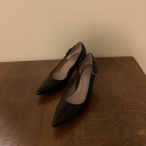 Circa Black Joan & David Pumps
